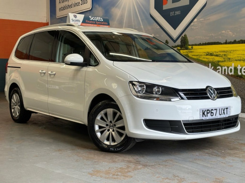 Volkswagen Sharan  2.0 TDI SE Nav MPV 5 Door Diesel Manual White Euro