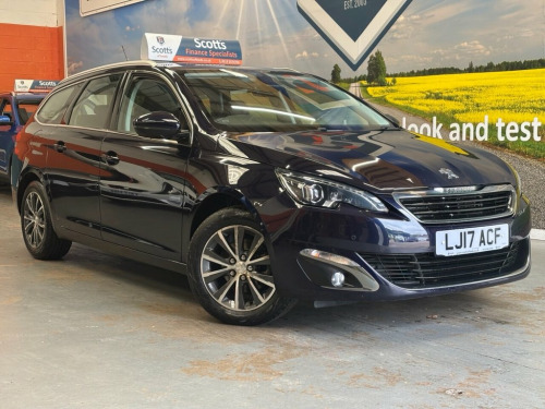 Peugeot 308 SW  1.6 BlueHDi Allure Estate 5 Door Diesel Manual Blu