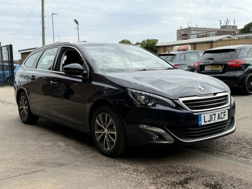 Peugeot 308 SW  1.6 BlueHDi Allure Estate 5 Door Diesel Manual Blu