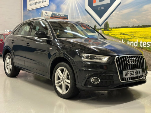 Audi Q3  2.0 TDI S line SUV 5 Door Diesel Manual Black 1 Fo 