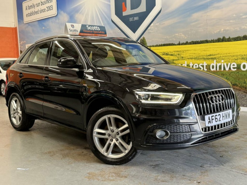 Audi Q3  2.0 TDI S line SUV 5 Door Diesel Manual Black 1 Fo