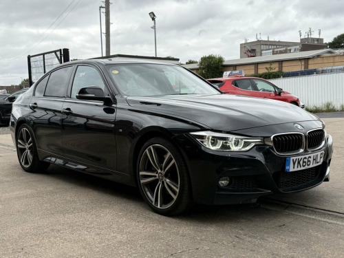 BMW 3 Series  2.0 318d M Sport Saloon 4 Door Diesel Manual Black