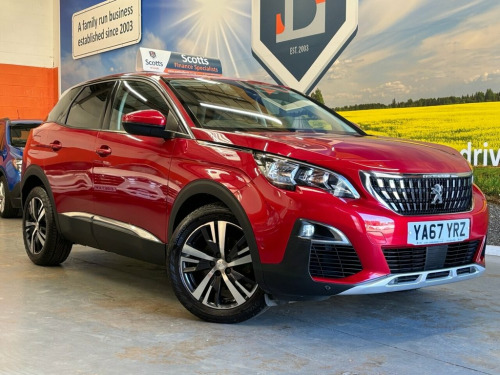 Peugeot 3008 Crossover  1.6 THP Allure SUV 5 Door Petrol Automatic Red EAT 