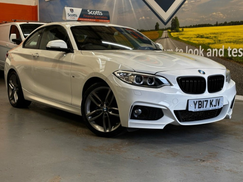 BMW 2 Series  2.0 218d M Sport Coupe 2 Door Diesel Manual White 