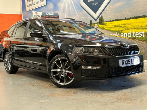 Skoda Octavia  2.0 TDI vRS Estate 5 Door Diesel Manual Black Euro