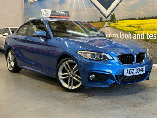 BMW 2 Series  2.0 220d M Sport Coupe 2 Door Diesel Automatic Blu 