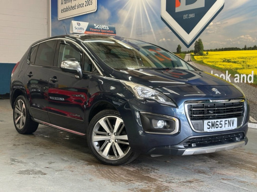 Peugeot 3008 Crossover  1.6 BlueHDi Allure SUV 5 Door Diesel Automatic Blu 
