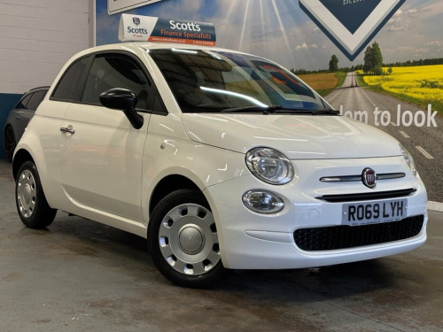 Fiat 500  1.2 Pop Hatchback 3 door Petrol in Manual in White 