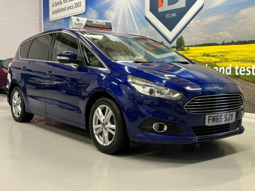 Ford S-MAX  2.0 TDCi Titanium MPV 5 Door Diesel Manual Blue Eu 