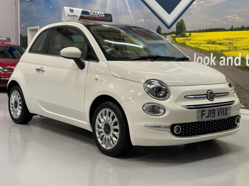 Fiat 500  1.2 Lounge Hatchback 3 Door Petrol Manual White Eu 