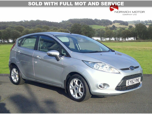 Ford Fiesta  1.4 TDCi DPF Zetec Hatchback 5dr Diesel Manual (10