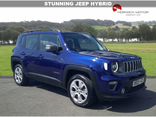 Jeep Renegade  1.3 GSE T4 11.4kWh Limited SUV 5dr Petrol Plug-in 