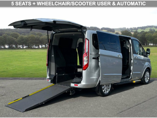 Ford Tourneo Custom  2.0 320 EcoBlue Titanium Minibus Double Cab 5dr Di