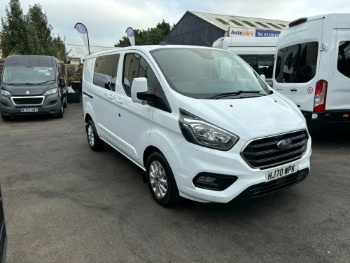 Ford Transit Custom  2.0 EcoBlue 185ps Low Roof D/Cab Limited Van Auto