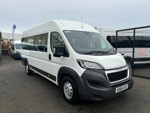 Peugeot Boxer  2.0 BlueHDi H4 MINIBUS 17 SEATER 130ps