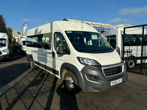 Peugeot Boxer  2.0 BlueHDi H4 MINIBUS 17 SEATER 130ps