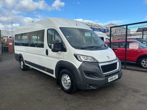 Peugeot Boxer  2.0 BlueHDi H2 H4 17 SEATER MINIBUS 130ps