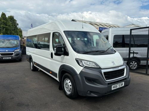 Peugeot Boxer  2.0 BlueHDi H2 H4 MINIBUS 17 SEATER 130ps 