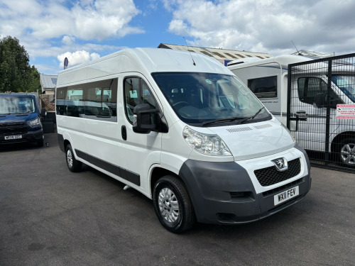 Peugeot Boxer  2.2 HDi L3 H2 120ps 17 SEATER MINIBUS
