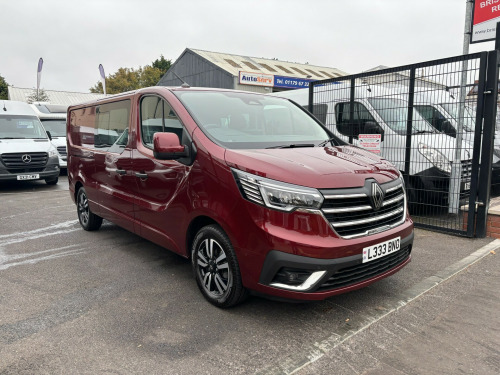 Renault Trafic  2.0 dCi Blue LL30 Extra Sport Crew Van Double Cab 6dr Diesel Manual L2 H1 E