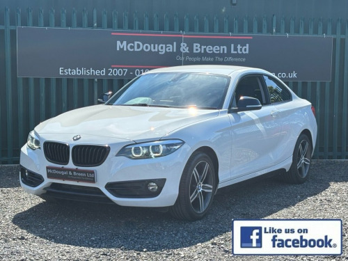 BMW 2 Series  1.5 218i GPF Sport Coupe 2dr Petrol Manual Euro 6 