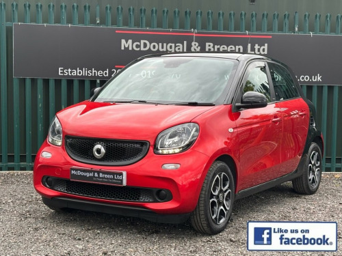 Smart forfour  1.0 Prime (Premium) Hatchback 5dr Petrol Manual Eu