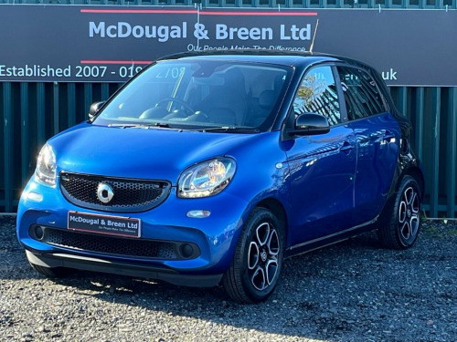 Smart forfour  0.9T Prime (Premium) Hatchback 5dr Petrol Twinamic