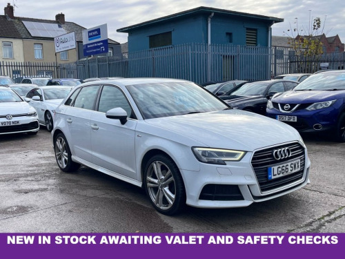 Audi A3  1.6 TDI S line Sportback 5dr Diesel Manual Euro 6 