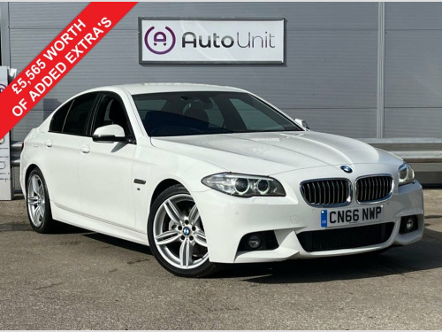 BMW 5 Series  2.0 520d M Sport Saloon 4dr Diesel Auto Euro 6 (s/