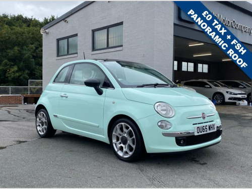 Fiat 500  0.9 TWINAIR CULT 3d 105 BHP LEATHER + FSH + SENSOR