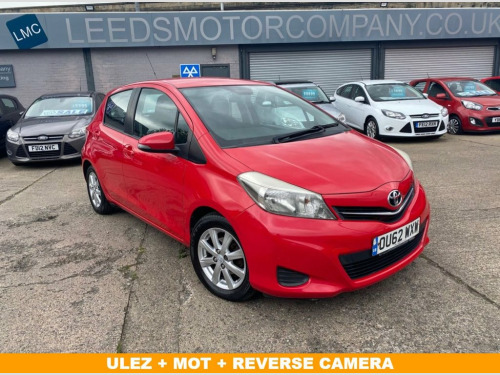 Toyota Yaris  1.3 VVT-I TR 5d 98 BHP 12 MONTHS MOT WHEN SOLD 