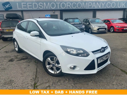 Ford Focus  1.6 ZETEC TDCI 5d 113 BHP HANDS FREE + 6-SPEED  + 