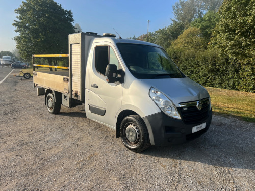 Vauxhall Movano  2.3 CDTI H1 Chassis Cab 130ps DROPSIDE A/C EURO 6 ULEZ MWB