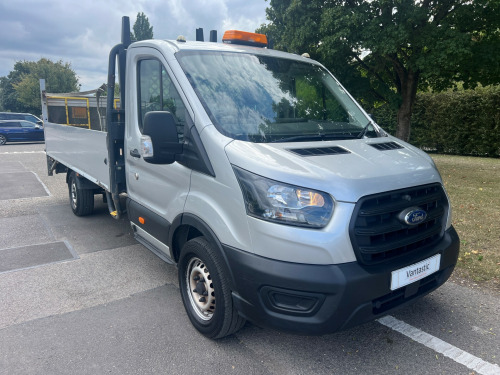 Ford Transit  2.0 EcoBlue 130ps Chassis Cab DROPSIDE NEW SHAPE ULEZ ULEZ AIR CON LWB