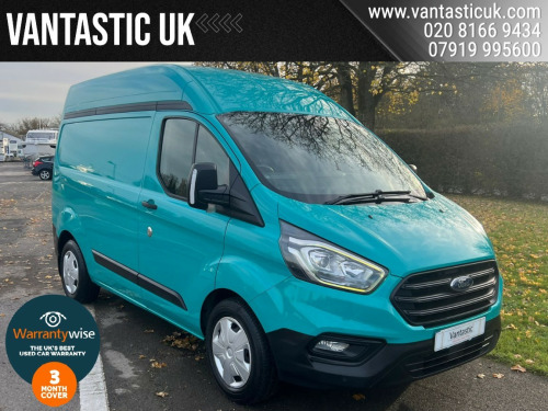 Ford Transit Custom  2.0 EcoBlue 130ps High Roof Trend Van Auto ULEZ EURO 6 AUTOMATIC CAMPER NO 