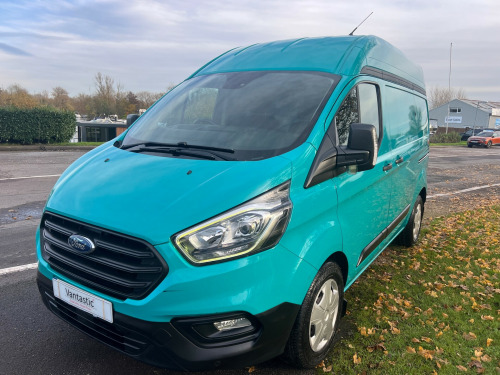 Ford Transit Custom  2.0 EcoBlue 130ps High Roof Trend Van Auto ULEZ A/C EURO 6 AUTOMATIC CAMPER