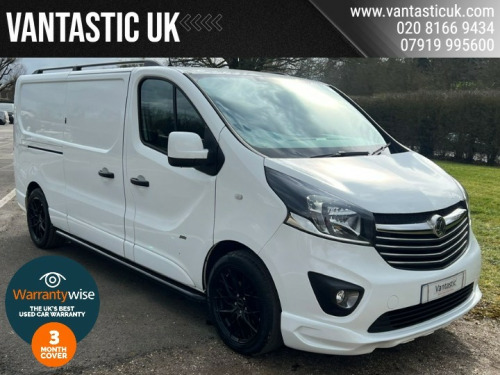 Vauxhall Vivaro  2900 1.6CDTI BiTurbo 125PS Sportive H1 Van ALLOYS LWB SIDE BARS ROOF BARS B