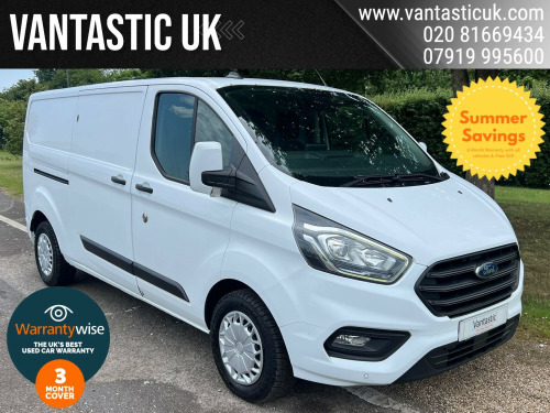 Ford Transit Custom  2.0 EcoBlue 130ps Low Roof Trend Van LWB APPLE CAR PLAY CAM BELT DONE