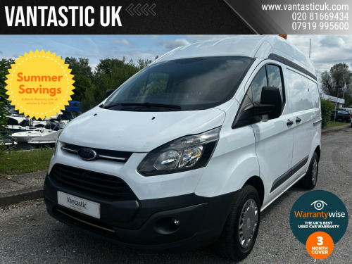 Ford Transit Custom  2.0 TDCi 105ps High Roof Van AIR CON EX VIRGIN MEDIA EURO 6 CAMPER