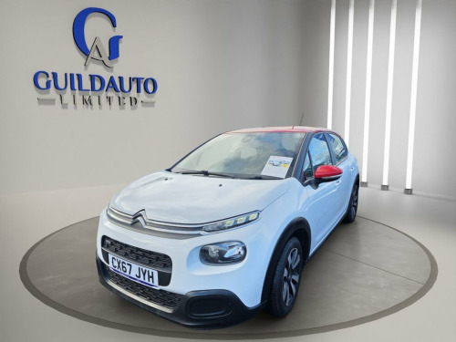 Citroen C3  1.2 PureTech Feel Hatchback 5dr Petrol Manual Euro