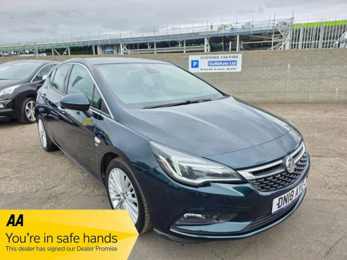 Vauxhall Astra  1.4i Turbo Elite Nav Hatchback 5dr Petrol Manual E