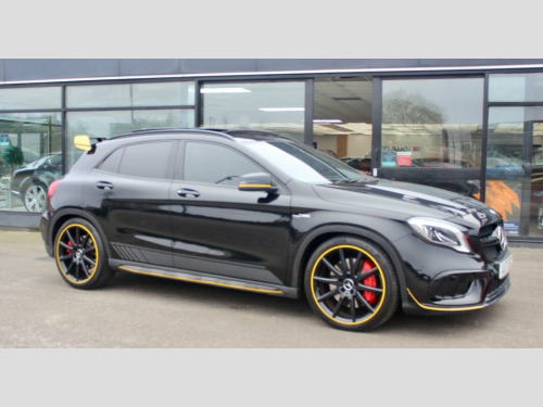 Mercedes-Benz GLA-Class  2.0 AMG GLA 45 4MATIC YELLOW NIGHT EDITION 5d 375 