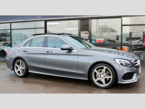 Mercedes-Benz C-Class  2.1 C220d AMG Line (Premium) Saloon 4dr Diesel 7G-