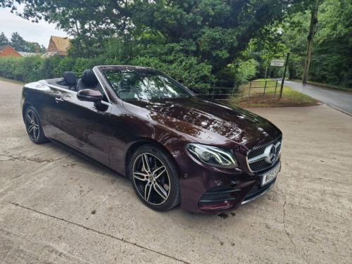 Mercedes-Benz E-Class E300 2.0 E300 GPF AMG Line (Premium) Cabriolet 2dr Petr