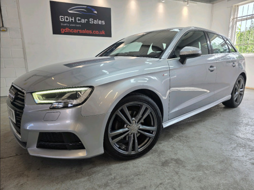 Audi A3  2.0 TDI S line Sportback 5dr Diesel S Tronic Auto 6Spd Euro 6 (s/s) (150 ps