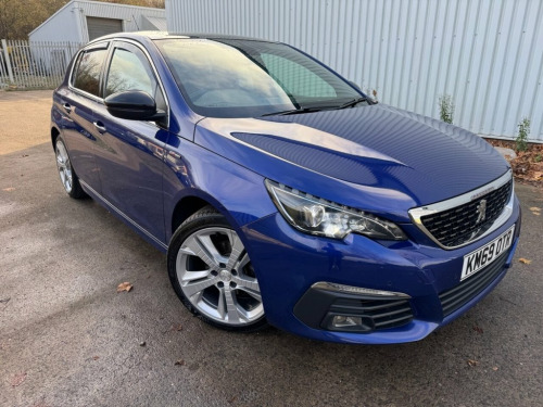 Peugeot 308  1.5 BlueHDi GT Line Hatchback 5dr Diesel EAT Euro 