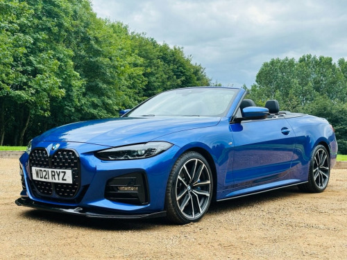 BMW 4 Series  2.0 420d MHT M Sport Convertible 2dr Diesel Hybrid