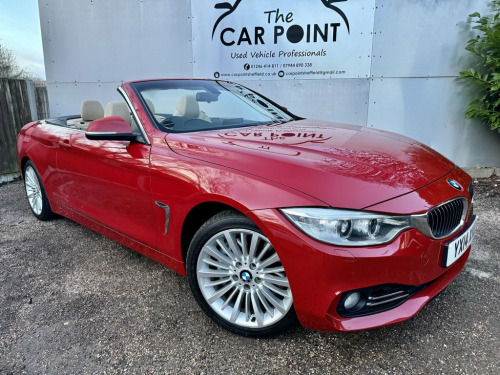 BMW 4 Series  3.0 3.0 435i Luxury Convertible 2dr Petrol Manual 