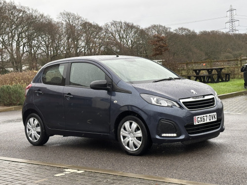 Peugeot 108  1.0 Active Hatchback 5dr Petrol Manual Euro 6 (68 ps)