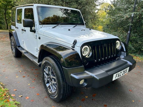 Jeep Wrangler  2.8 CRD Sahara SUV 4dr Diesel Auto 4WD Euro 5 (197